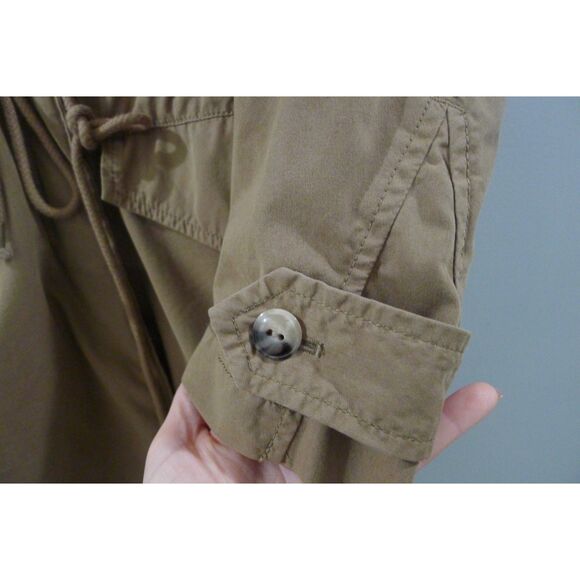 Diesel Anorak Jacket With Lace Up Back Detail - Green XS - Picture 7 of 15